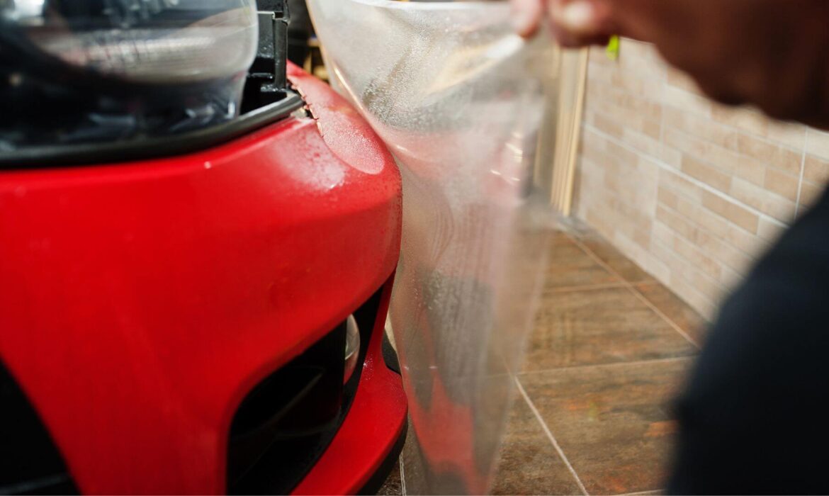 PPF Being Applied By A Specialist At WaterWerkz